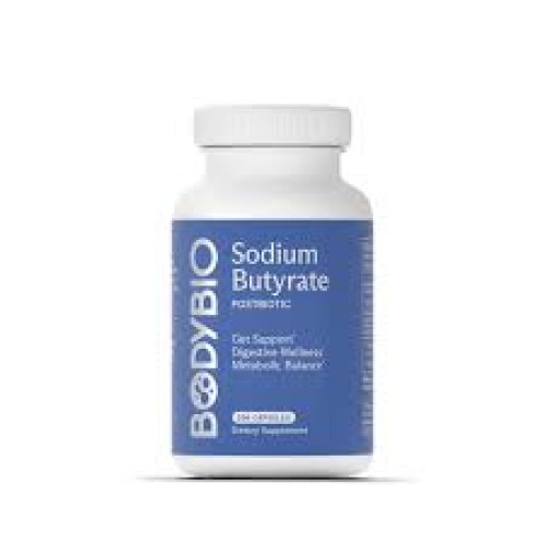 BodyBio Sodium Butyrate Capsules